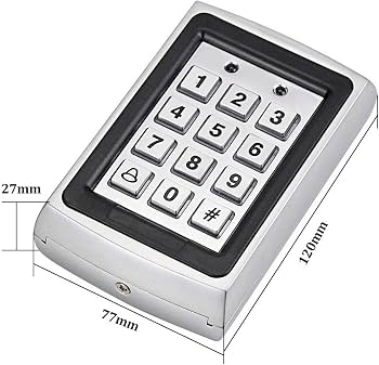 M-7612 METAL KEY PAD